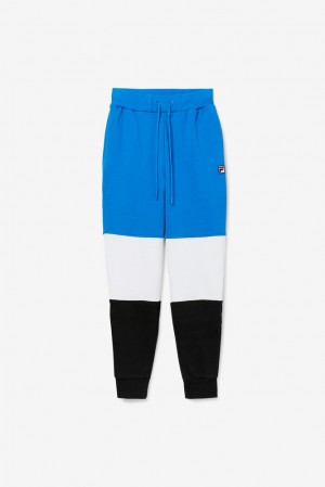 Fila France Pant 916 Dblu/Wht/Blk | DZVA82093