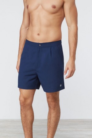 Fila Fundamental Santoro Short Azul Marino | IUWS15439