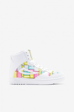 Fila Fx-dsx Mid Patchwork Sneakers Blancas | VWGS14967