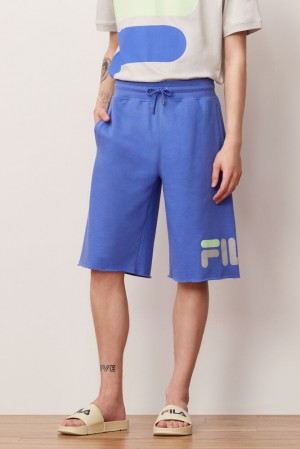 Fila George Short Azules Gris Verde | PKEG94180