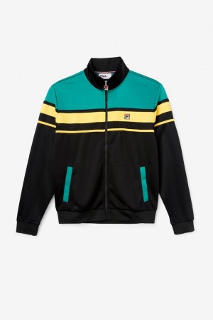 Fila Gordon Jacket Blk/Para/Free | WTZV38617