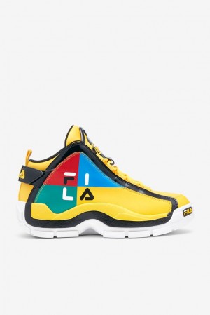 Fila Grant Hill 2 Festival Sneakers Frsa/Blk/Blua | OEWJ96087