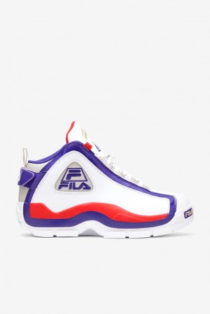 Fila Grant Hill 2 Sneakers Blancas Azules Oscuro | QHWJ34879