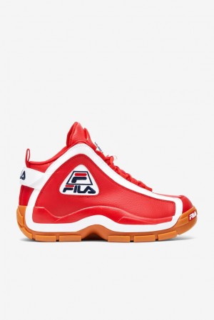 Fila Grant Hill 2 Sneakers Rojas Blancas | NLAZ53428