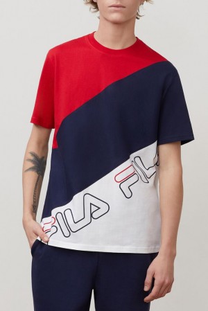 Fila Grove Tee Cred/Peac/Wht | JGOC91352