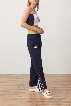 Fila Guadaloupe Track Pant Peac/Wht/Cred | JWND03628