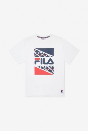 Fila Harden Tee Blancas | QKHL19364