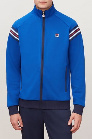 Fila Heritage Jacket Sthw/Navy | OSBW96301