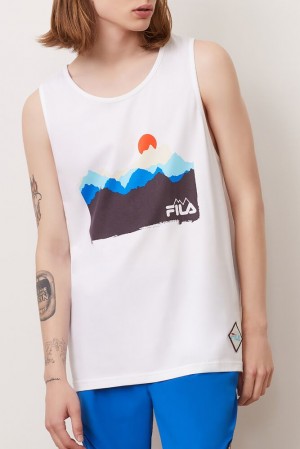 Fila Horizon Tank Blancas | GVDC96317