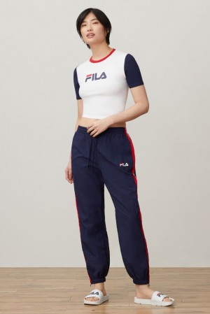 Fila Ilah Windpant Peac/Cred/Wht | NOJC04238