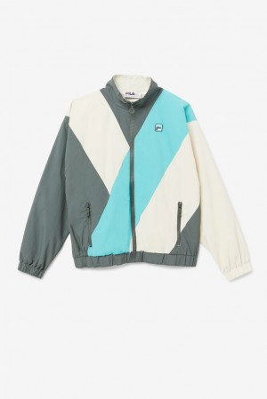 Fila Ishani Windbreaker Azules | BWMI61738