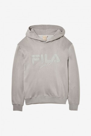 Fila Jacob Hoodie 289 Ash | ACFJ38976