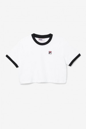 Fila Khaleesi Tee Blancas Negras | KOHM25607