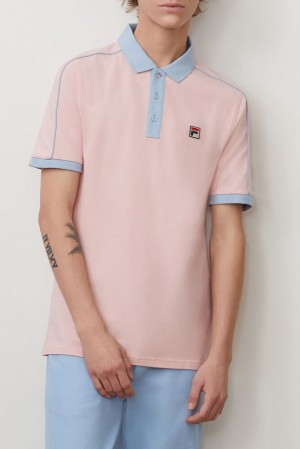 Fila Klein Polo Pkchk/Cblu | OAPT73415