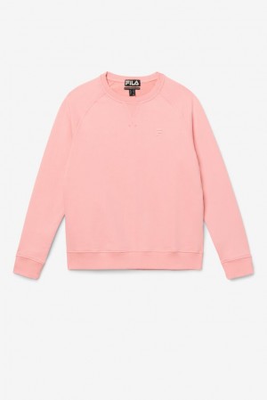 Fila Logan Crewneck 681 Strawberry Ice | CISX45710