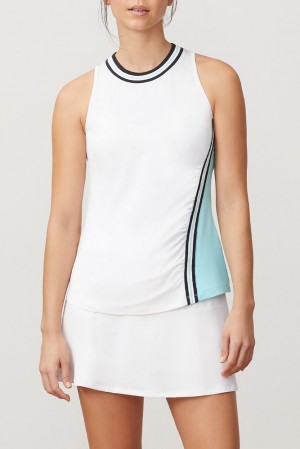 Fila Love Game Full Coverage Tank Wht/Angbl | MTIV53768