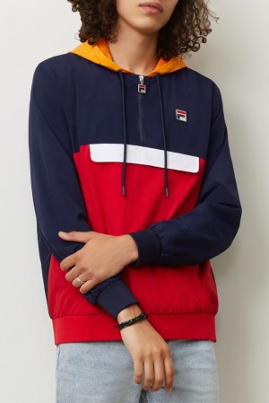 Fila Macker 2 Wind Jacket Peac/Cred/Flor | NLWV24068