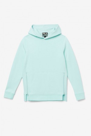 Fila Maddox Pullover Hoodie Azules | SDBF36710