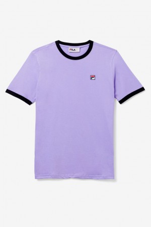 Fila Marconi Ringer Tee 597 Violet Tulip | KSVW60231