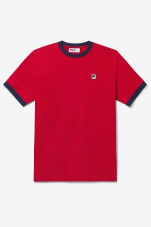 Fila Marconi Ringer Tee Rojas | IMVT18435