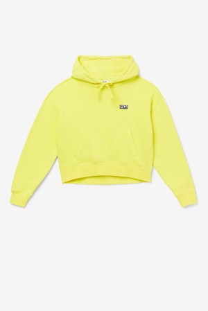 Fila Marina Hoodie 706 Goldfinch | FKPZ82193