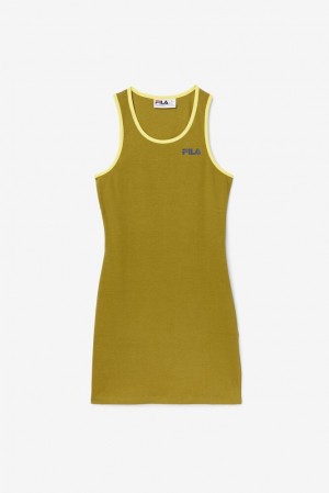 Fila Mattea Dress Verde Oliva | VUHM56314