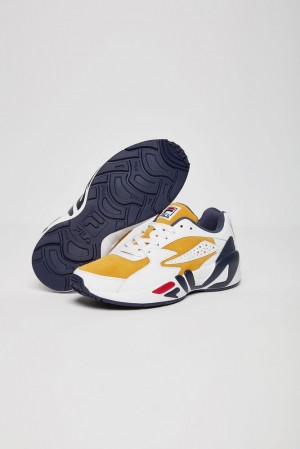 Fila Mindblower Tennis Shoes Gfus/Wht/Fnvy | BSJR53102