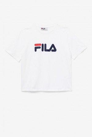 Fila Miss Eagle Tee Blancas | KRQZ91062