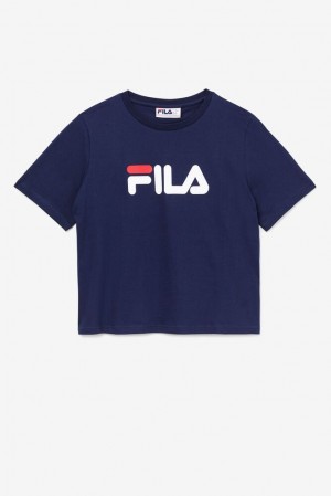 Fila Miss Eagle Tee Rojas Blancas | HPOL42039