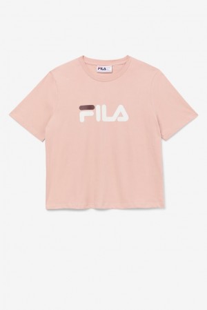 Fila Miss Eagle Tee Rosas Verde Menta | FTWX37508