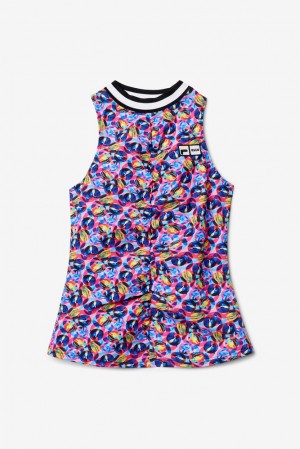 Fila Msgm X Fila Raceback Tank Rosas | GODH51472