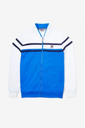 Fila Naso Jacket Azules Blancas Azul Marino | SFIX85026