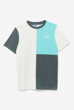 Fila Noor Tee Azules Turquesa | YDKW57609