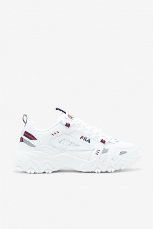 Fila Oakmont Tr Sneakers Blancas Azul Marino Rojas | FSPL16025