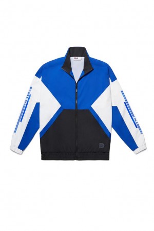 Fila Oma Track Jacket Negras Blancas | VBMR85790