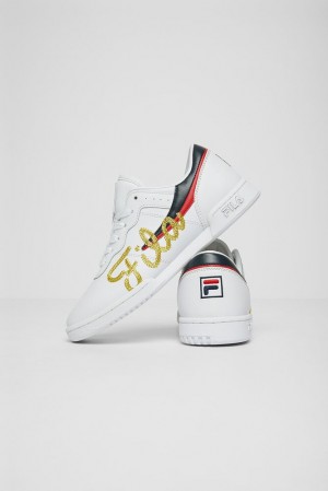 Fila Original Fitness Signature 2 Sneakers Wht/Fnvy/Fred | OJGM39084