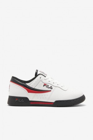 Fila Original Fitness Tennis Shoes Blancas Negras Rojas | FBQN38297