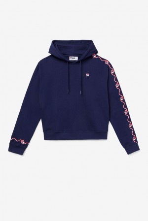 Fila Orsina Hoodie 410 Peacoat | CDNH14279