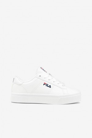 Fila Panache 19 Sneakers Blancas Azul Marino Rojas | GXVJ87436