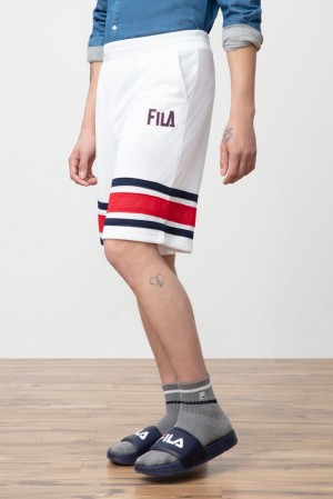 Fila Parker Short Wht/Peac/Cred | VYJZ71495