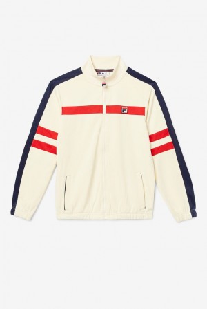 Fila Peridot Track Jacket 272 Seed Pearl | EJQH56901