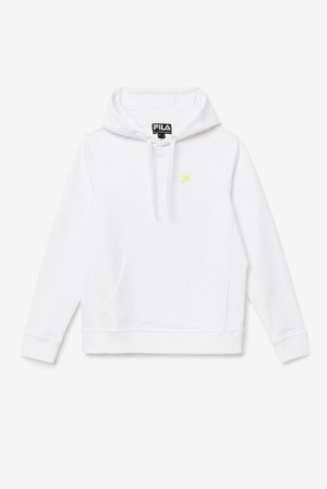 Fila Phoenix Hoodie Blancas Amarillo | ESDU36502