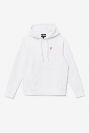 Fila Phoenix Hoodie Blancas Rosas | IODS05748