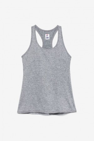 Fila Pickleball Racerback Tank 289 Varsity Heather | XRLT57641