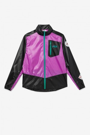 Fila Pinnacle Jacket Moradas Negras Verde | CPVW24537