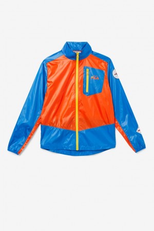 Fila Pinnacle Jacket Naranjas Azules Limón | IMYD59180