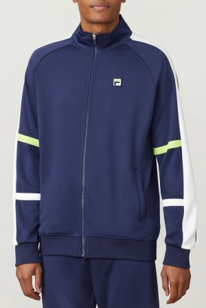 Fila Plr Jacket Blup/Wht/Acdl | SCLD49785