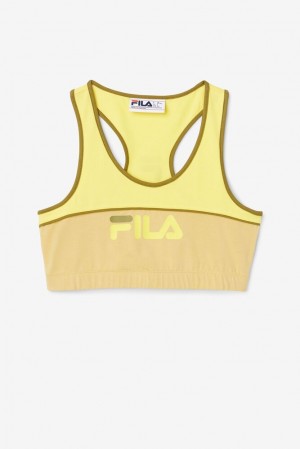 Fila Poesia Bra Top Verde Oliva | YSUM57961