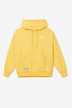 Fila Project 7 Hoodie Moutarde | JXVQ75294