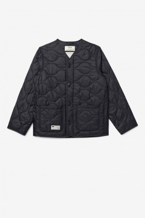 Fila Project 7 Lightweight Quilted Jacket Negras | XTJY84362